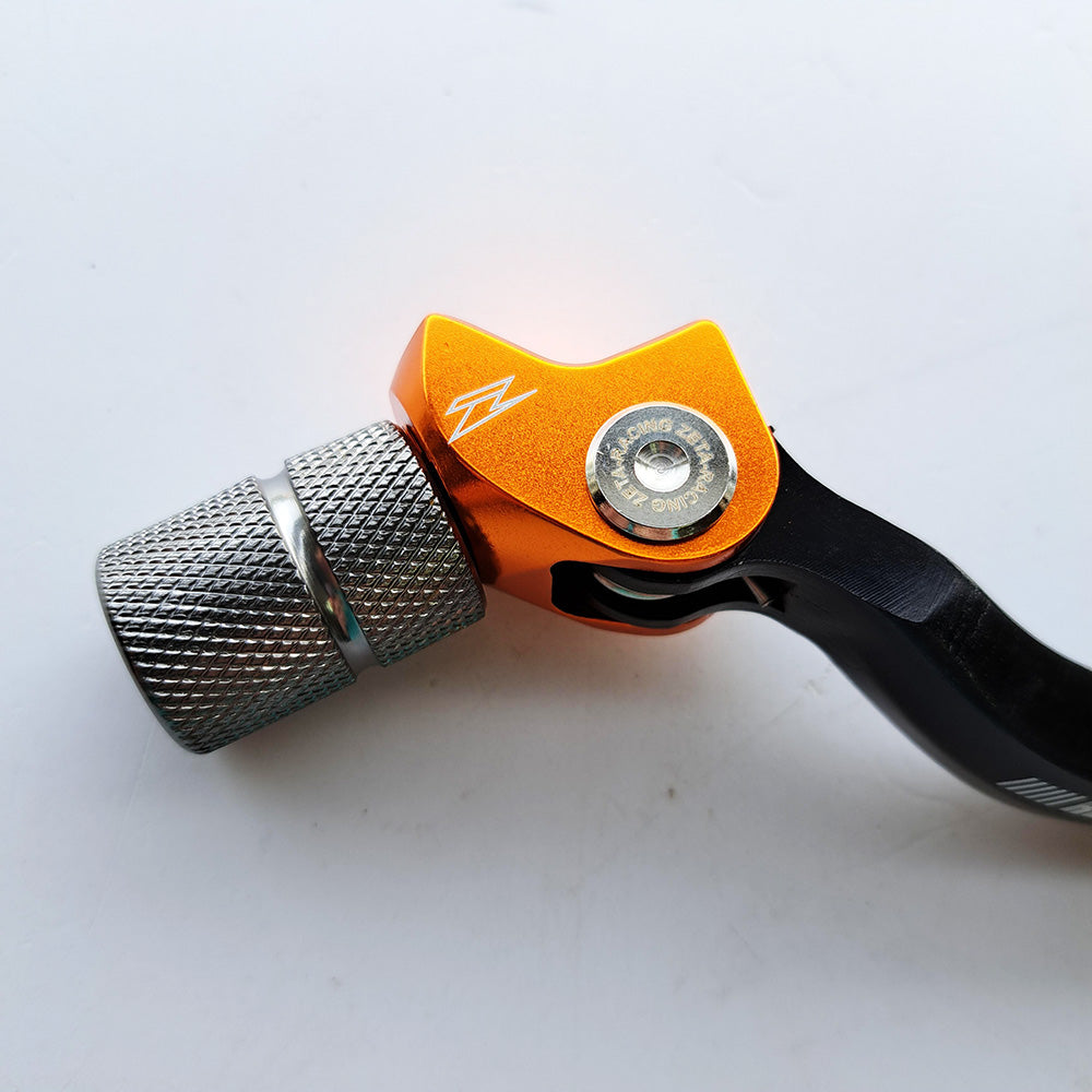 Zeta - Gear Lever - Revolver Adjustable - KTM SXF250 11-12 & 16-27, SXF350 16-27, SXF450 13-15 & 23-27, EXCF250 12-27, EXCF350 11-27, EXCF450 08-16, EXCF500 12-16, Husqvarna FC250/350 16-27, FC450 14-15 & 23-27, FE250/350 14-27, Gas Gas 4T 21-27