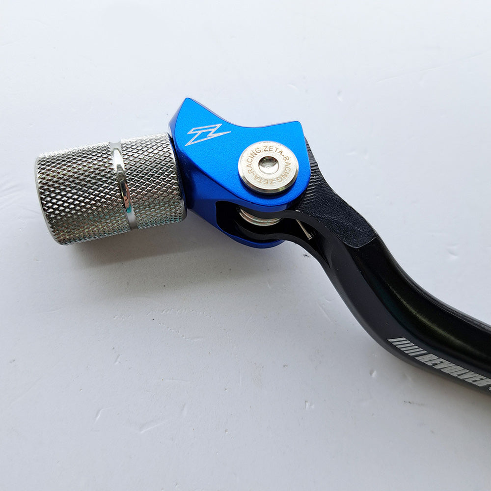 Zeta - Gear Lever - Revolver Adjustable - KTM SXF250 11-12 & 16-27, SXF350 16-27, SXF450 13-15 & 23-27, EXCF250 12-27, EXCF350 11-27, EXCF450 08-16, EXCF500 12-16, Husqvarna FC250/350 16-27, FC450 14-15 & 23-27, FE250/350 14-27, Gas Gas 4T 21-27
