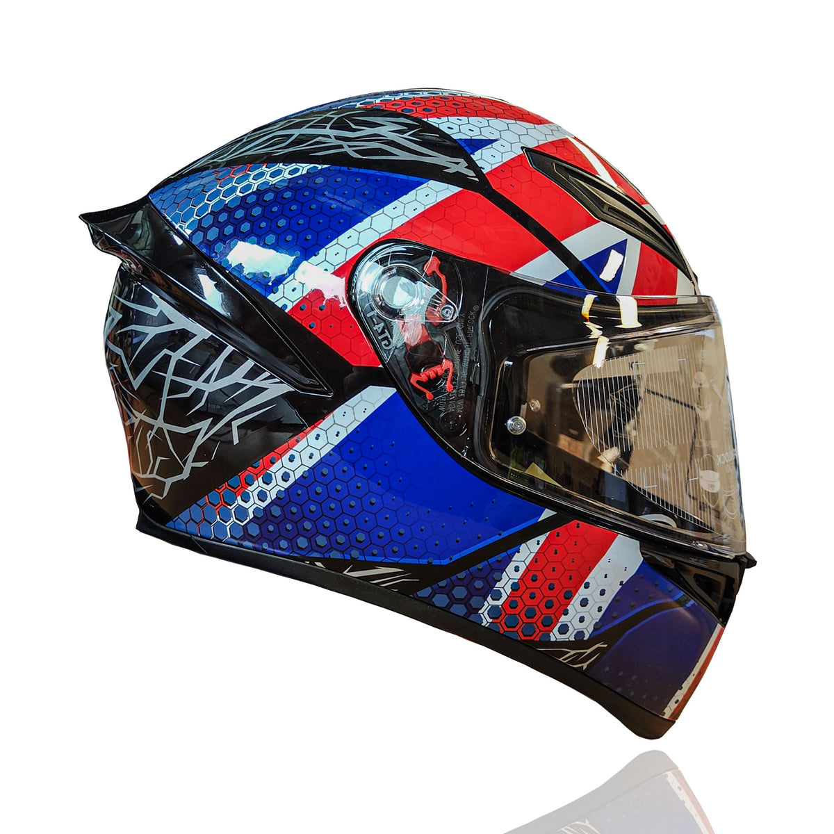 AGV K1-S Union Jack Motorcycle Full Face Helmet (UK Flag)