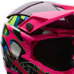 BELL MOTO-10 Spherical GP FIM02 LE SYNCHRO MX | Enduro Helmet (Fluo Pink/Green)