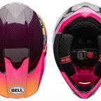 BELL MOTO-10 Spherical GP FIM02 LE SYNCHRO MX | Enduro Helmet (Fluo Pink/Green)