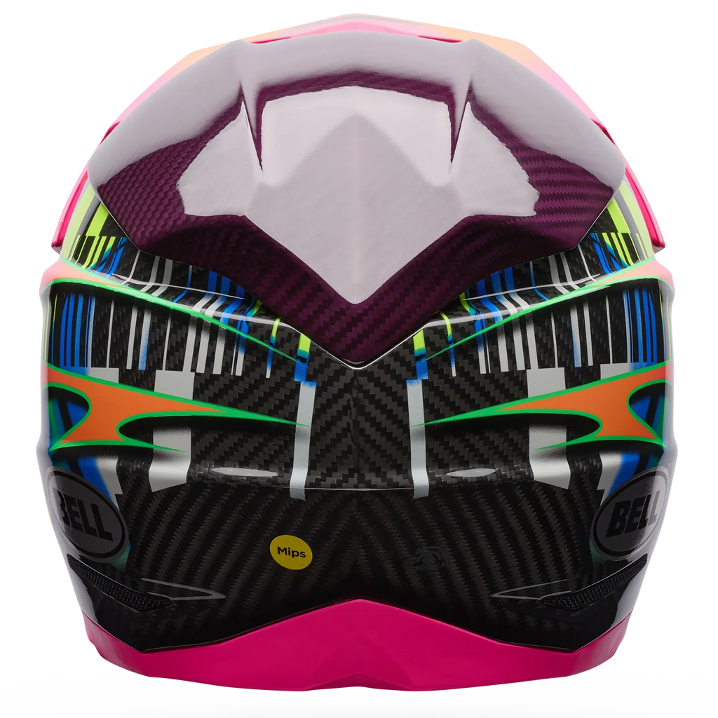 BELL MOTO-10 Spherical GP FIM02 LE SYNCHRO MX | Enduro Helmet (Fluo Pink/Green)