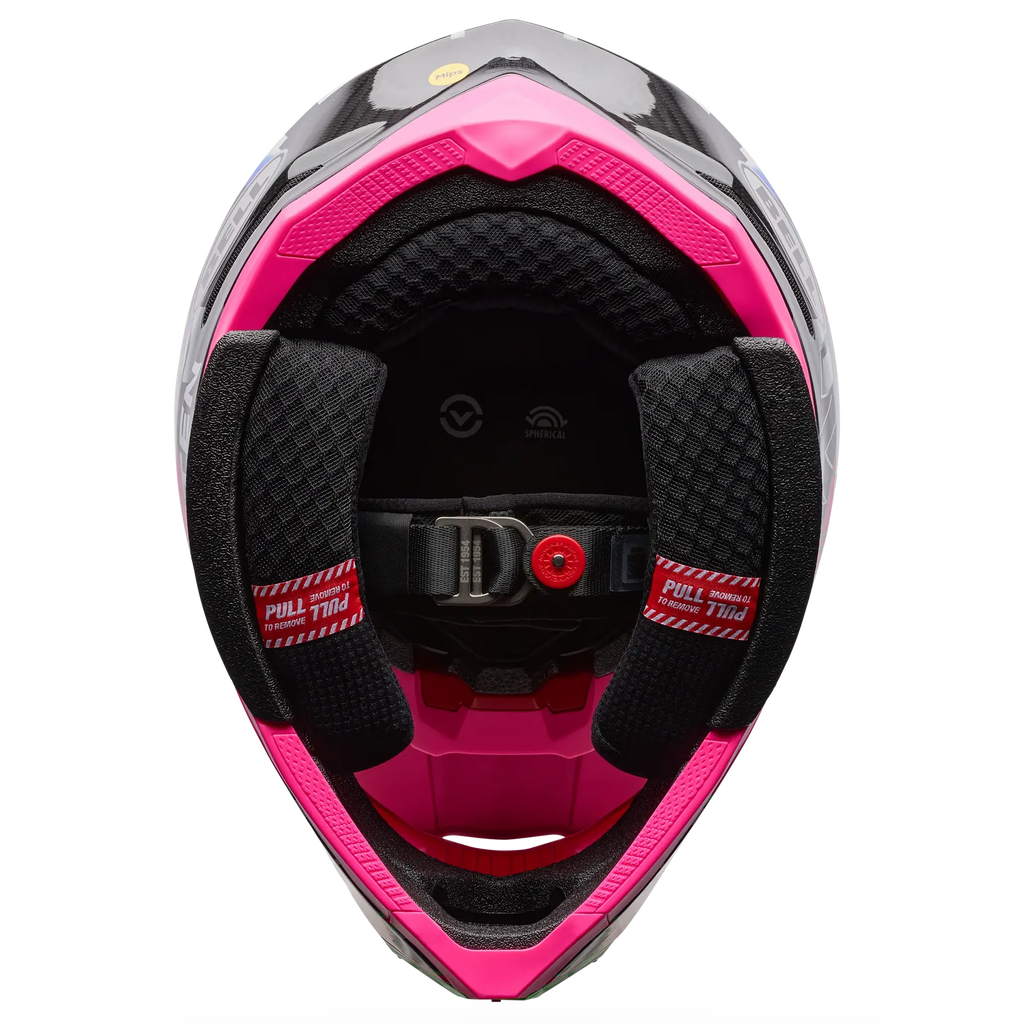BELL MOTO-10 Spherical GP FIM02 LE SYNCHRO MX | Enduro Helmet (Fluo Pink/Green)