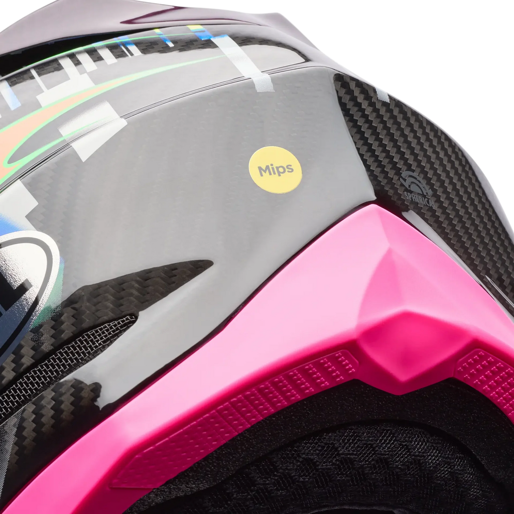 BELL MOTO-10 Spherical GP FIM02 LE SYNCHRO MX | Enduro Helmet (Fluo Pink/Green)