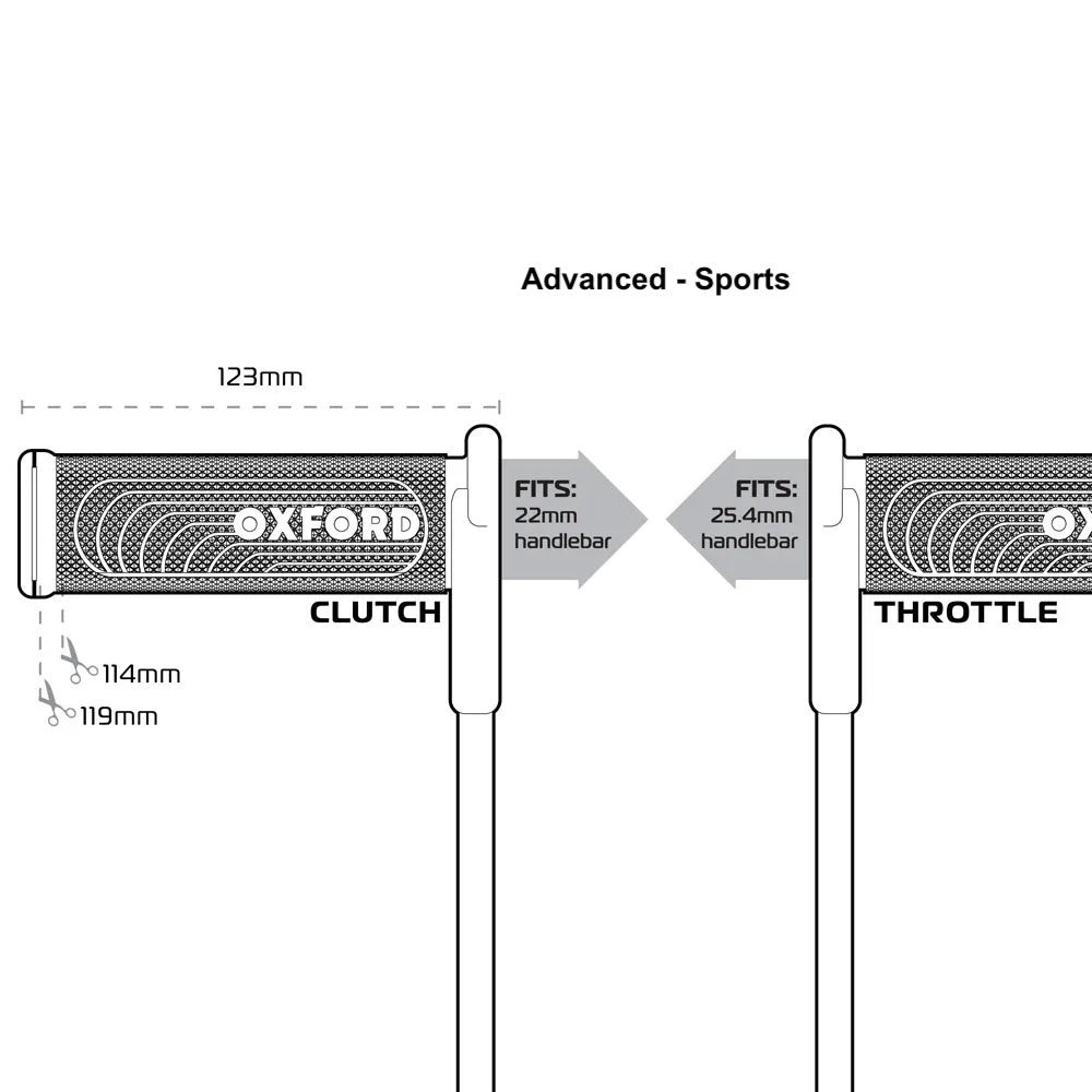 Oxford Hotgrips - Advanced (UK Specific)