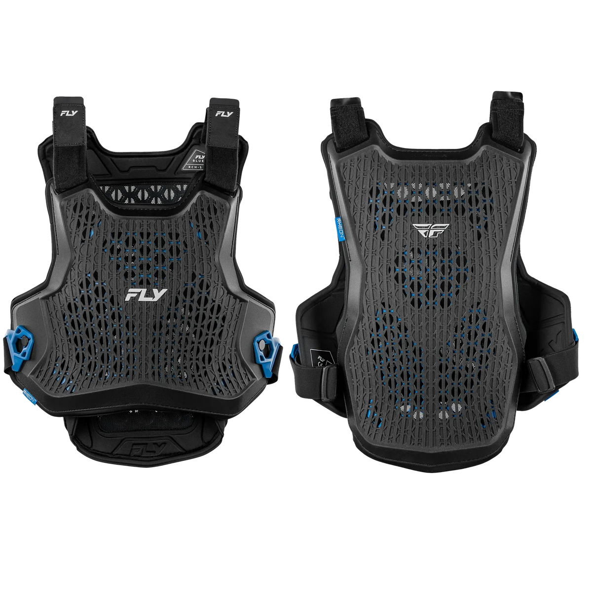 FLY Racing Blueprint RCH-1 MX Chest Protector CE1 (Black)