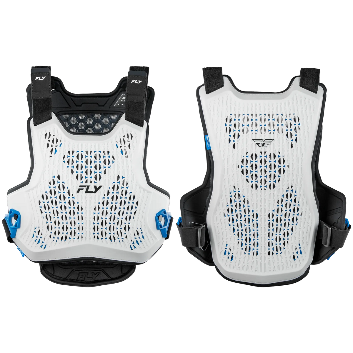 FLY Racing Blueprint RCH-1 MX Chest Protector CE1 (White)