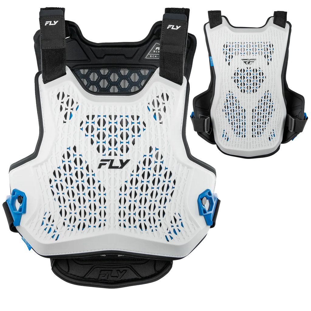 FLY Racing Blueprint RCH-1 MX Chest Protector CE1 (White)