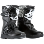 FLY Racing Kids Maverik MX ATV Boots (Black)