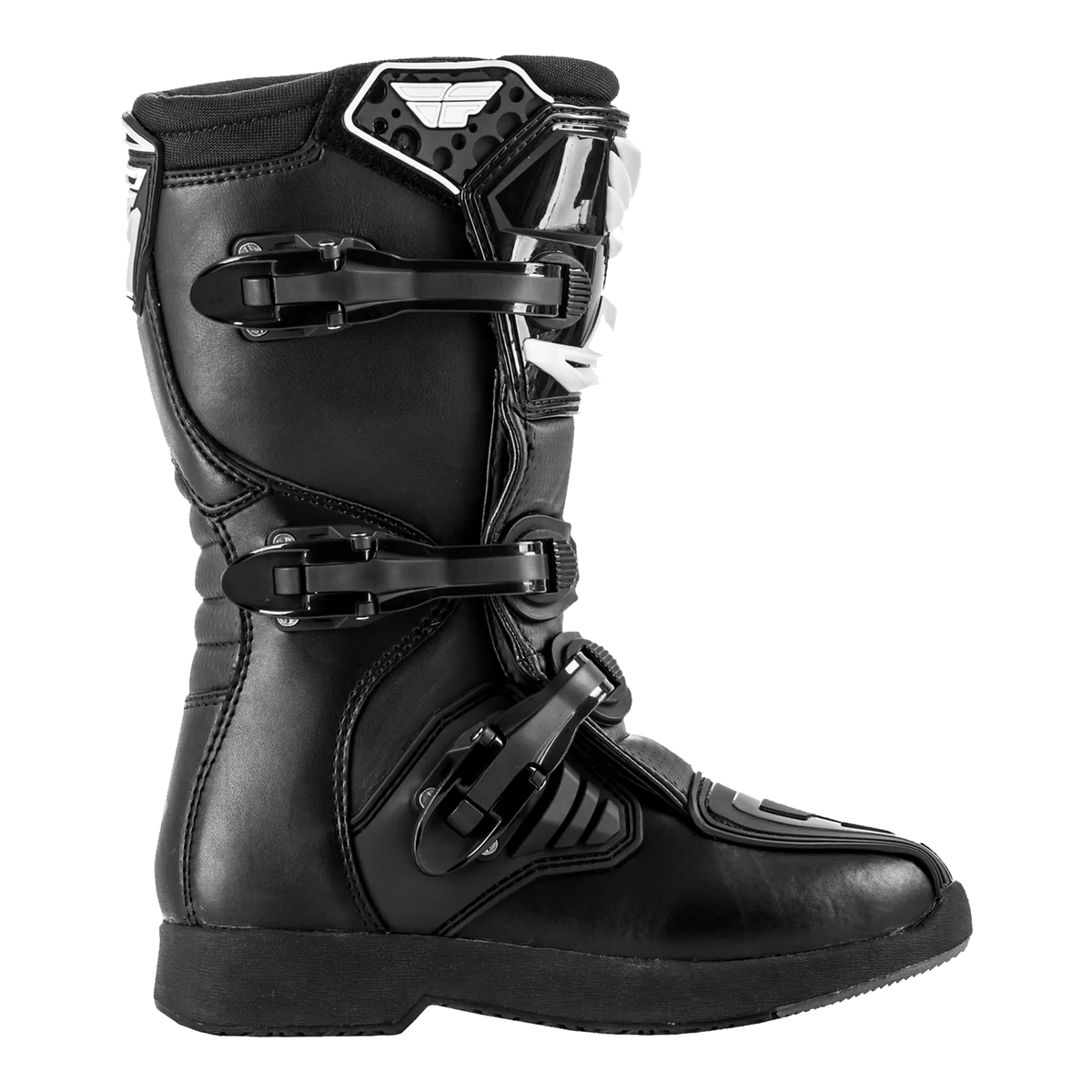 FLY Racing Youth Maverik MX Boots (Black)