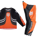 FOX Racing Kids 180 DRAFT MX Kit Deal (Orange/Black/White)
