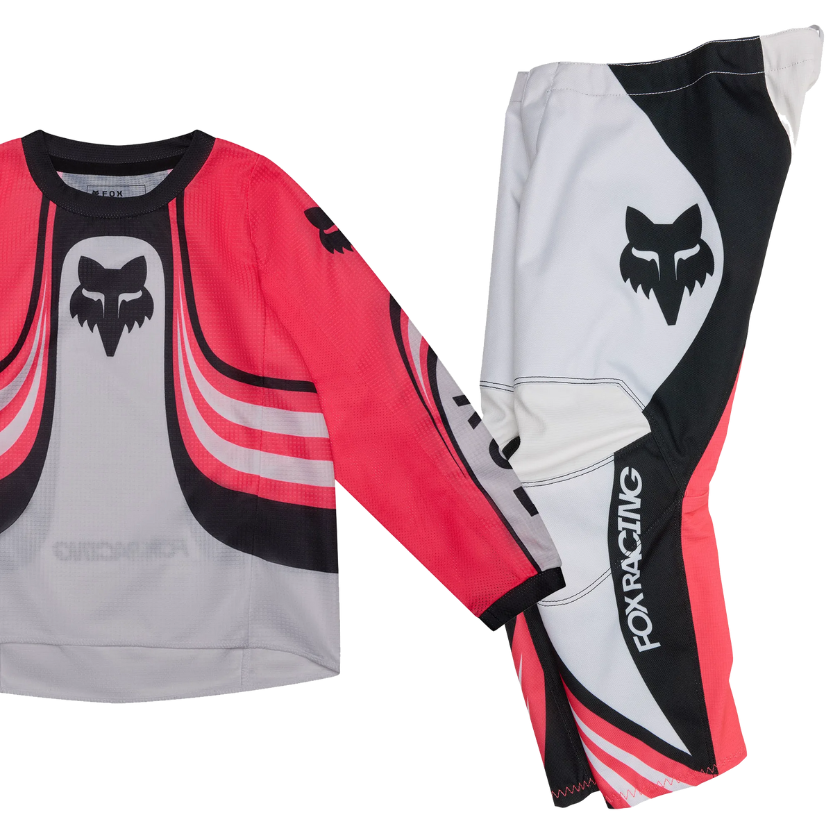 FOX Racing Kids 180 DRAFT MX Jersey (White/Pink/Black)