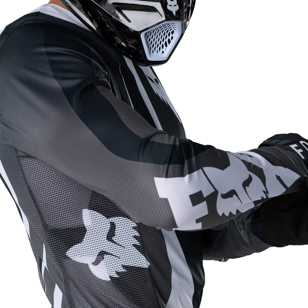 FOX Racing FlexAir Thorn MX Jersey (Black/White)