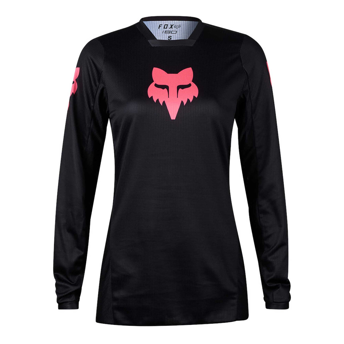 FOX Racing Women's 180 BLACKOUT MX Gear Set (Black/Pink)