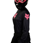 FOX Racing Women's 180 BLACKOUT MX Gear Set (Black/Pink)
