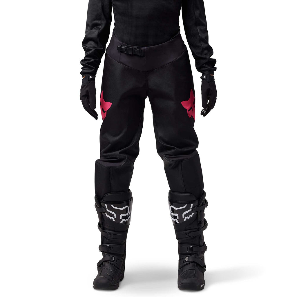 FOX Racing Women's 180 BLACKOUT MX Gear Set (Black/Pink)