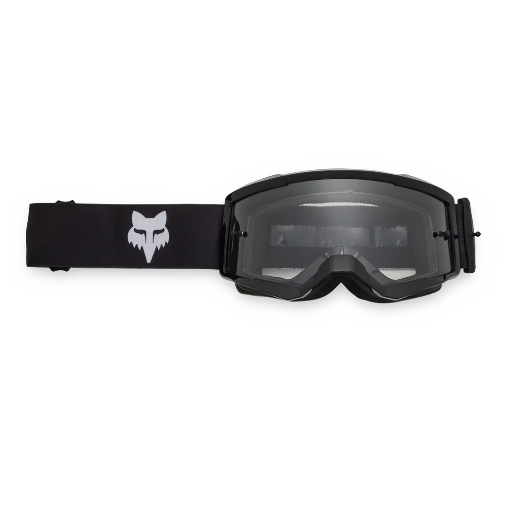 FOX Racing Youth MAIN CORE MX Goggles (Black) Clear Lens