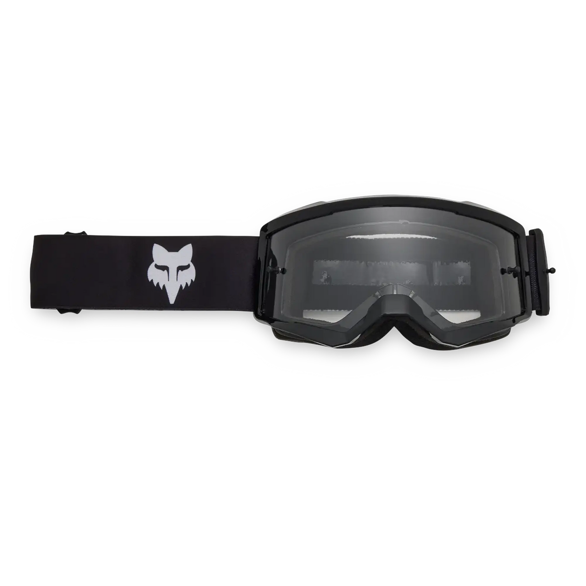FOX Racing Youth MAIN CORE MX Goggles (Black) Clear Lens