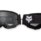 FOX Racing Youth MAIN CORE MX Goggles (Black) Clear Lens