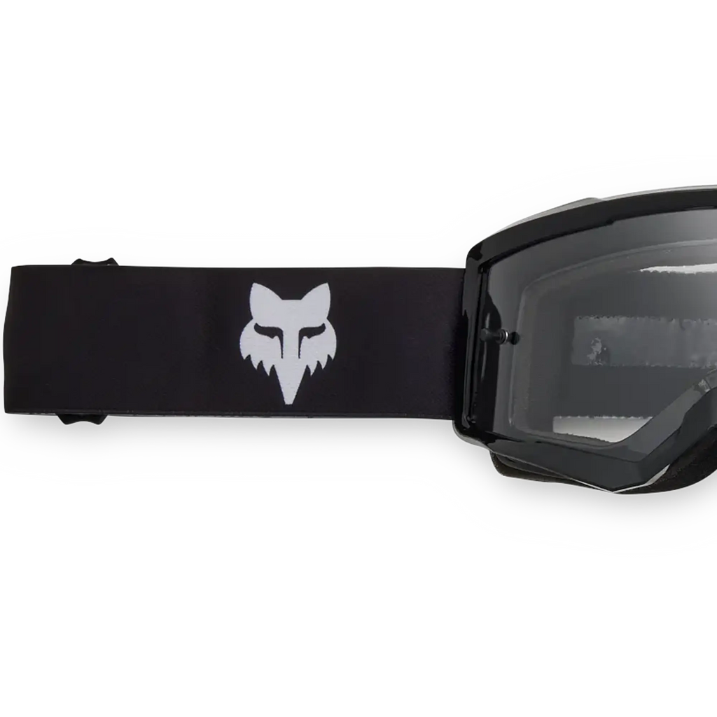 FOX Racing Youth MAIN CORE MX Goggles (Black) Clear Lens