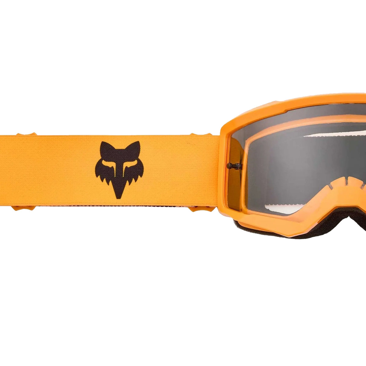 FOX Racing Youth MAIN CORE MX Goggles (Tangerine) Clear Lens