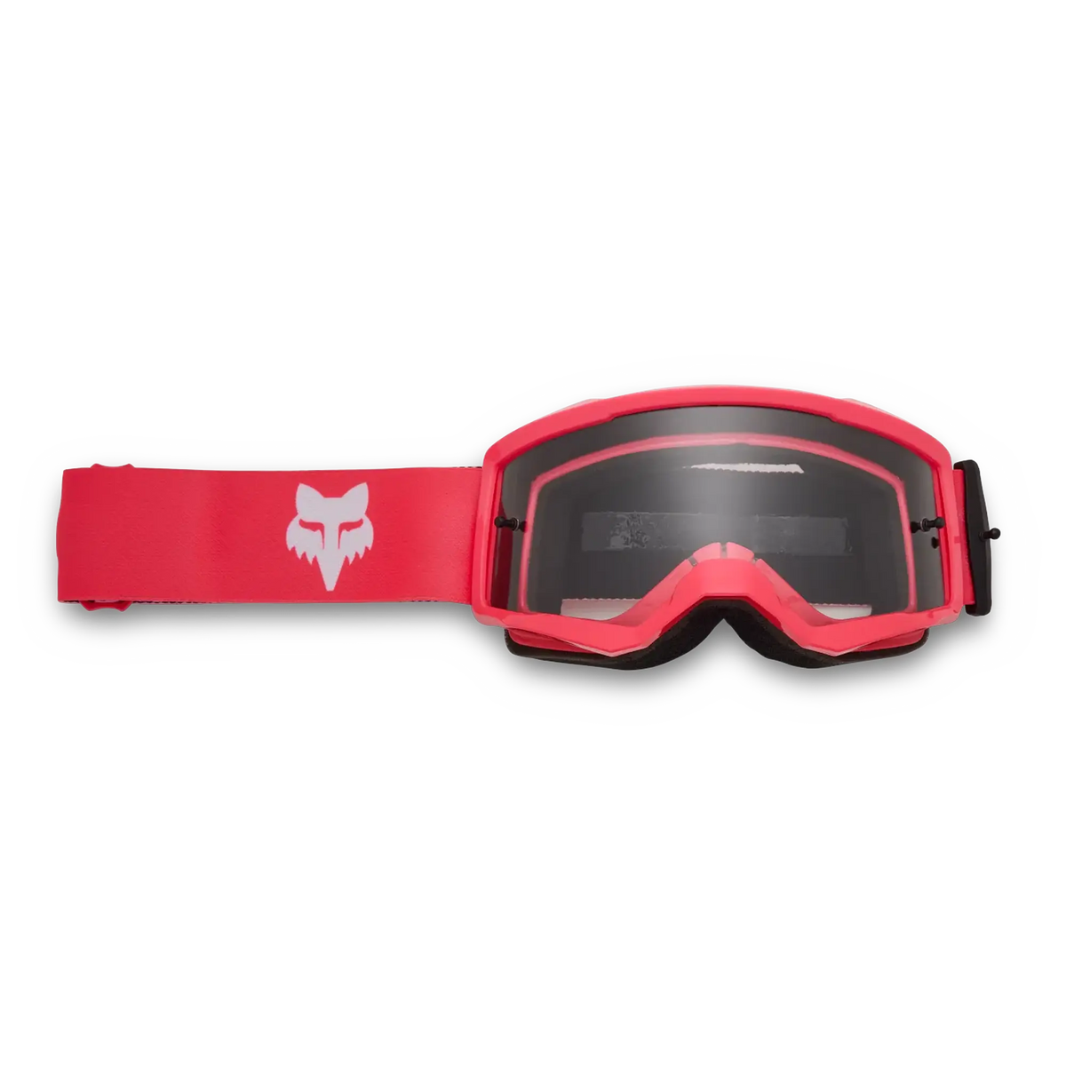 FOX Racing Youth MAIN CORE MX Goggles (Fluo Pink) Clear Lens