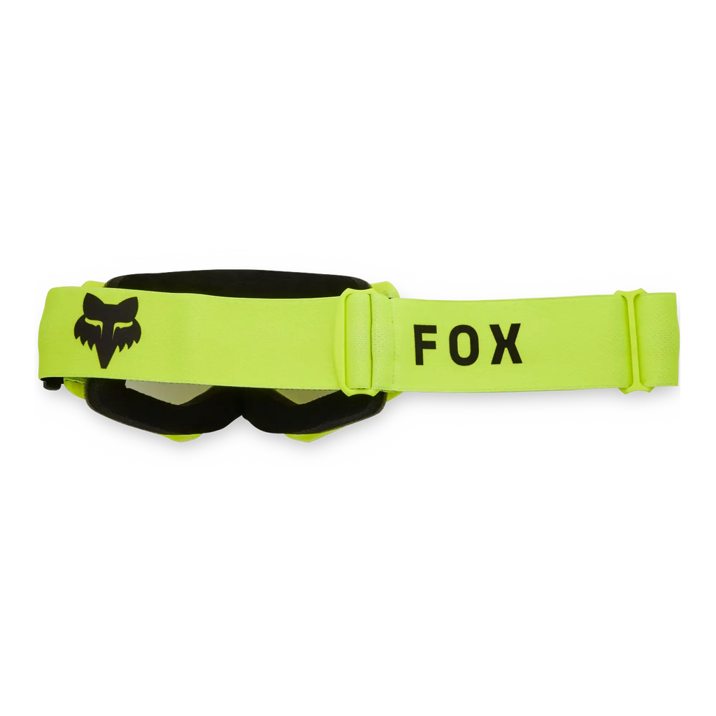 FOX Racing Youth MAIN CORE MX Goggles (Flo Yellow) Clear Lens