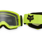 FOX Racing Youth MAIN CORE MX Goggles (Flo Yellow) Clear Lens
