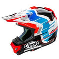 Arai MX-V Evo STINGRAY Motocross | Enduro Helmet (Red/Blue)