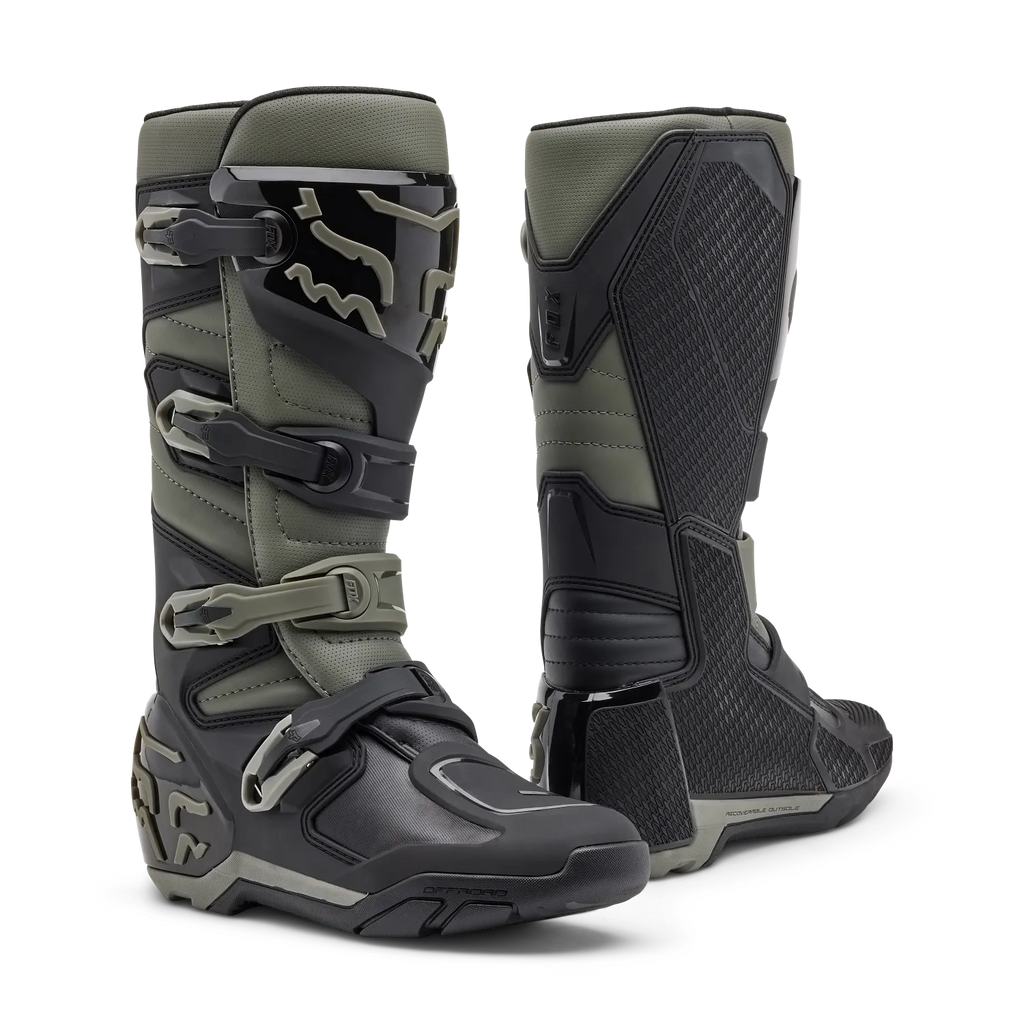 FOX Racing COMP X Enduro | Adventure Boots (Grey/Black)