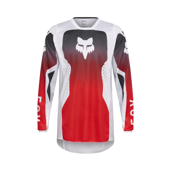 FOX Racing MX Jersey - 180 SHIELD (Fluo Red/White/Black)