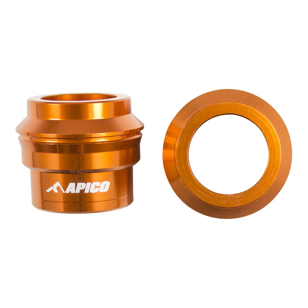 Apico Wheel Spacers (Front) KTM SX/SXF 125-450 15-27, EXC/EXCF 125-500 16-27 (Orange)