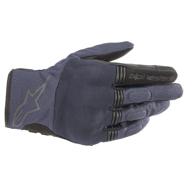 Alpinestars Copper Motorcycle Short Textile Gloves (Mood Indigo)