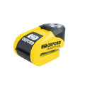Oxford Quartz XA6 Alarm Disc Lock 6mm Pin (Yellow)