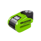 Oxford Quartz XA6 Alarm Disc Lock 6mm Pin (Green)