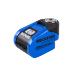 Oxford Quartz XA6 Alarm Disc Lock 6mm Pin (Blue)