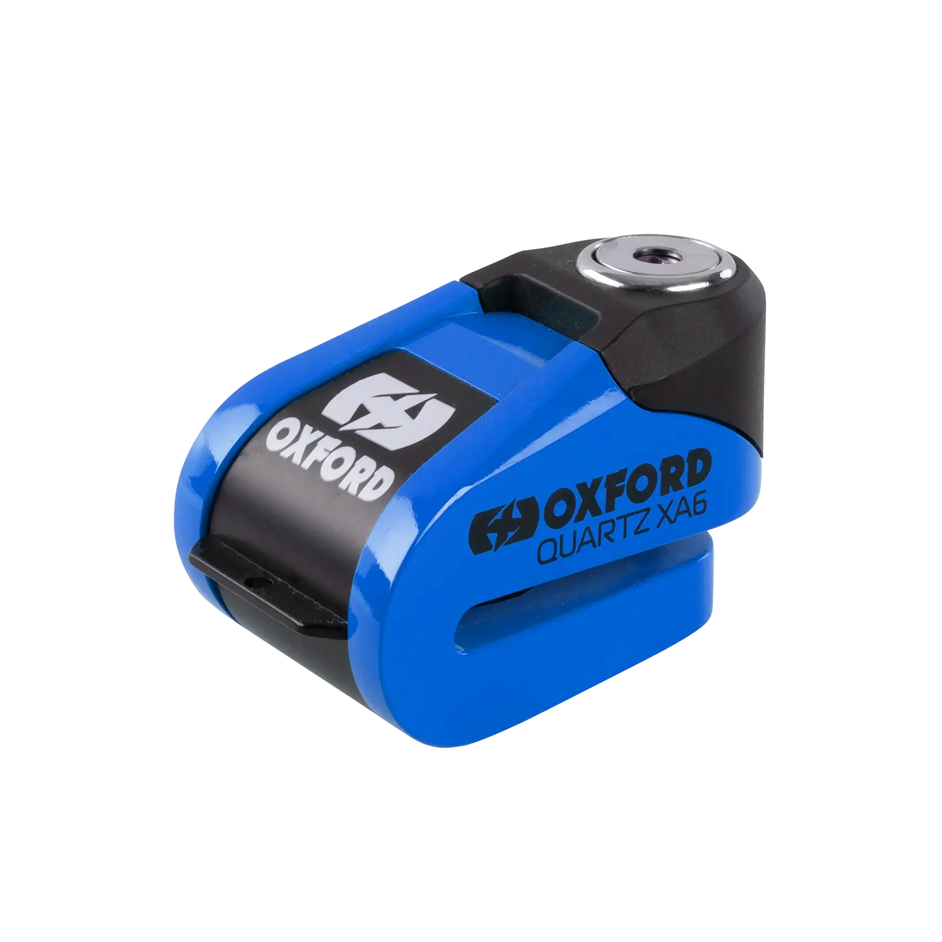 Oxford Quartz XA6 Alarm Disc Lock 6mm Pin (Blue)