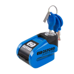 Oxford Quartz XA10 Alarm Disc Lock 10mm Pin (Blue)