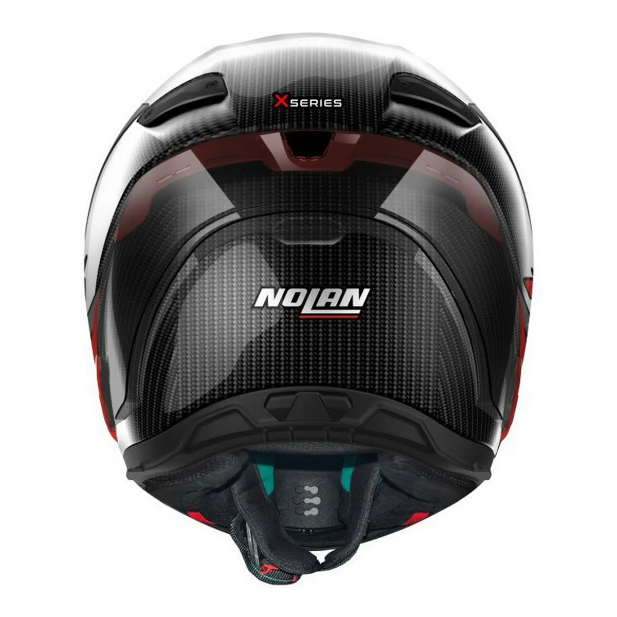 Nolan X-804 RS Hot Lap Motorcycle  Helmet (Carbon Red) **LAST ONE**