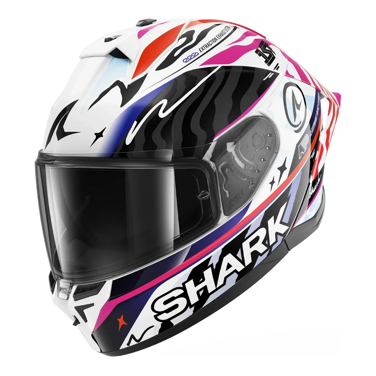 Shark Skwal Cup Speed-Fancy Helmet (White/Black/Orange)