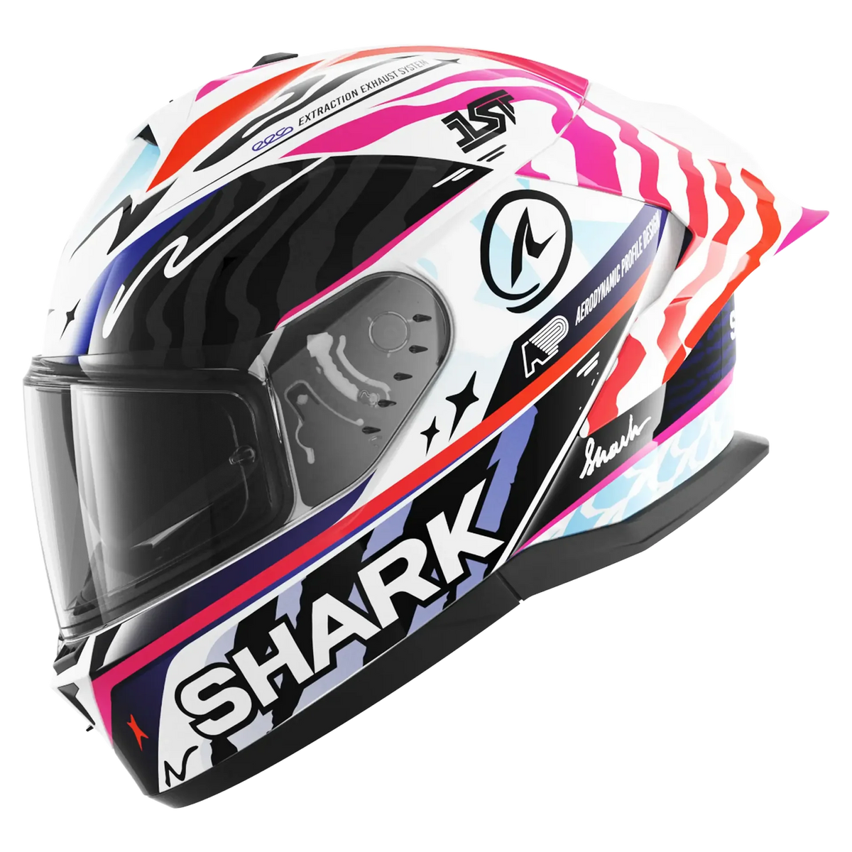Shark Skwal Cup Speed-Fancy Helmet (White/Black/Orange)