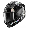 Shark D-Skwal 3 VENUM Helmet (Black/Chrome/Anthracite)